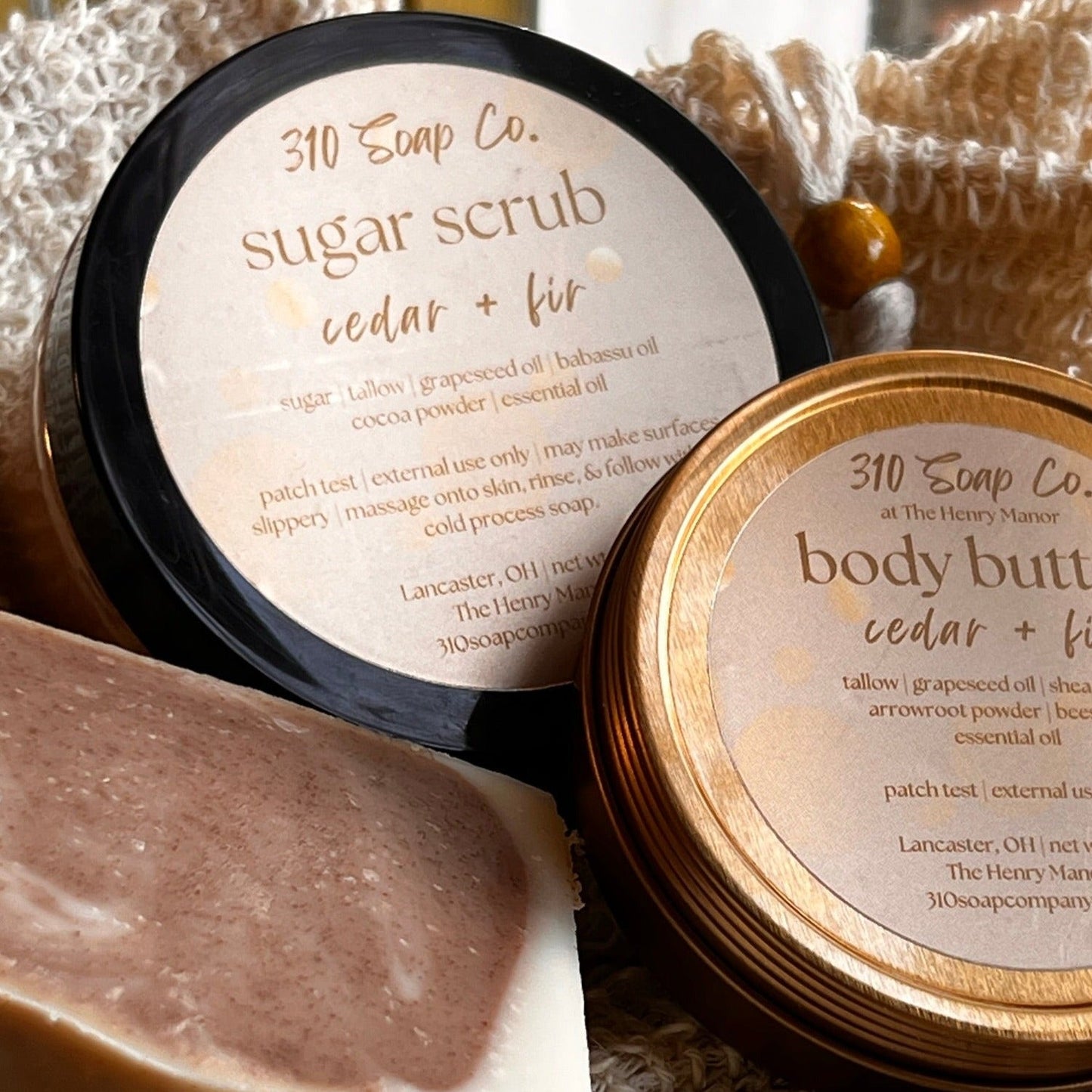 Exfoliating Tallow Scrubs | Renewing + Moisture Rich - 310 Soap Company