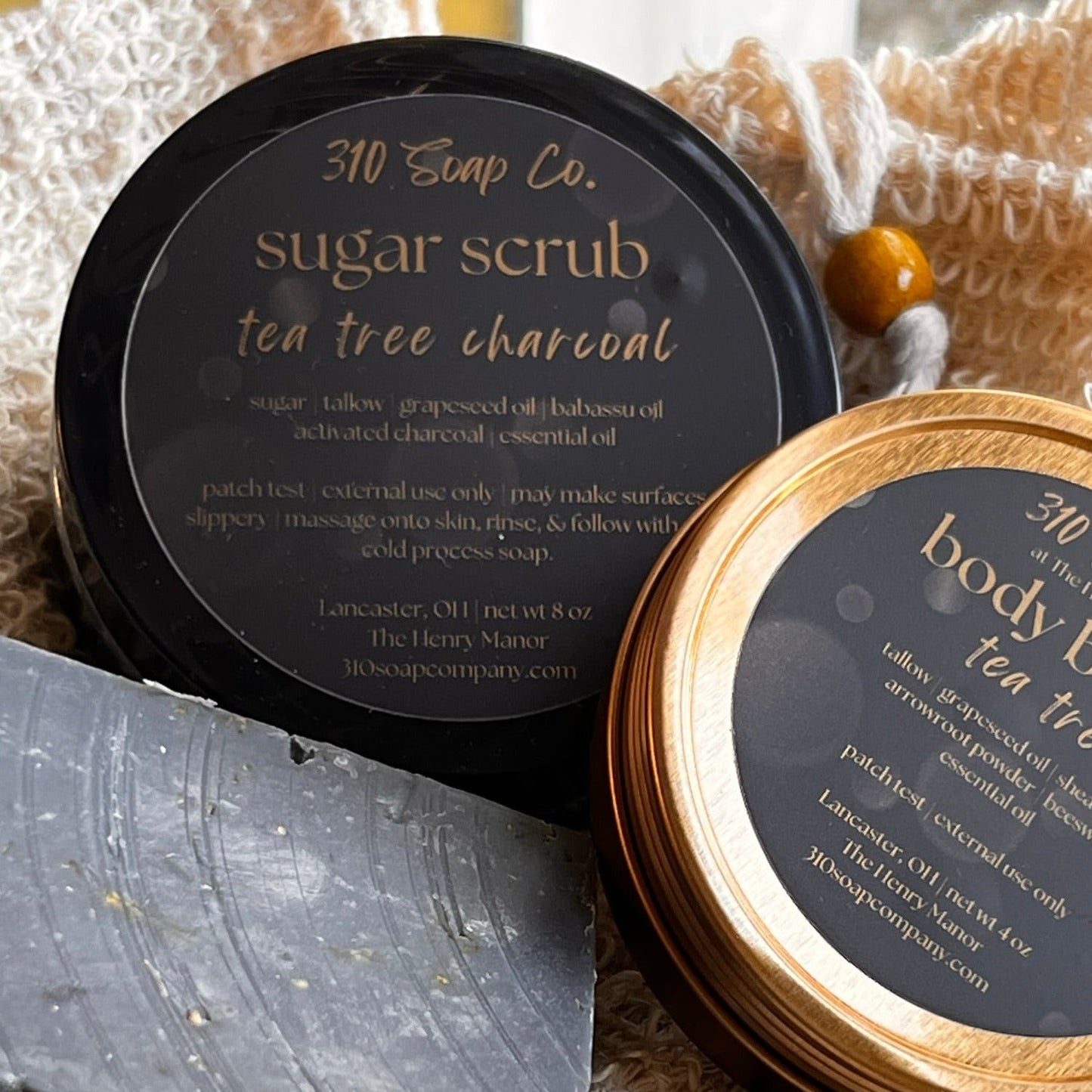 Exfoliating Tallow Scrubs | Renewing + Moisture Rich - 310 Soap Company