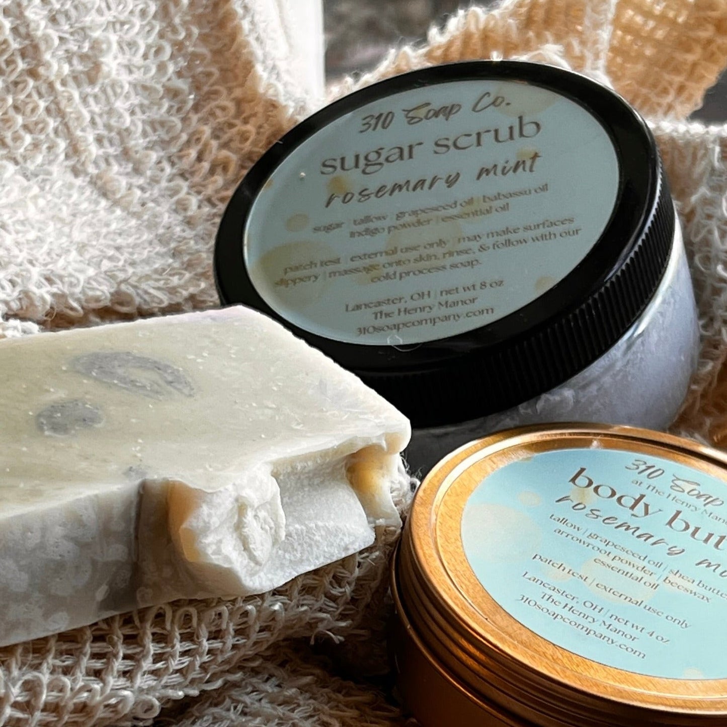 Exfoliating Tallow Scrubs | Renewing + Moisture Rich - 310 Soap Company