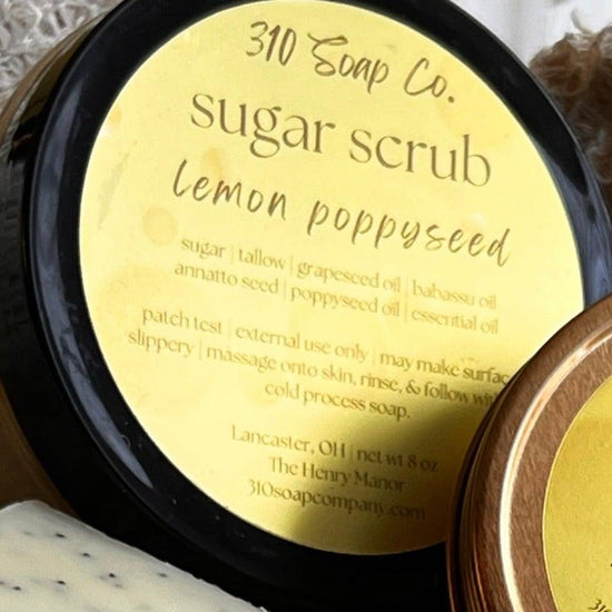 Exfoliating Tallow Scrubs | Renewing + Moisture Rich - 310 Soap Company