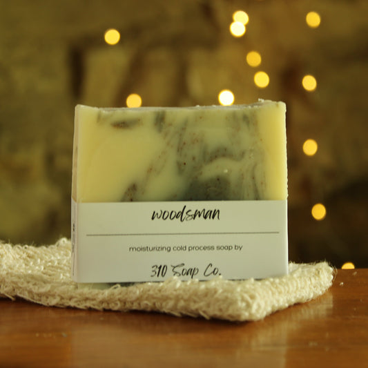 The Woodsman Cold Process Soap | Refreshing, Woodsy | 310 Soap + Skin - 310 Soap Company