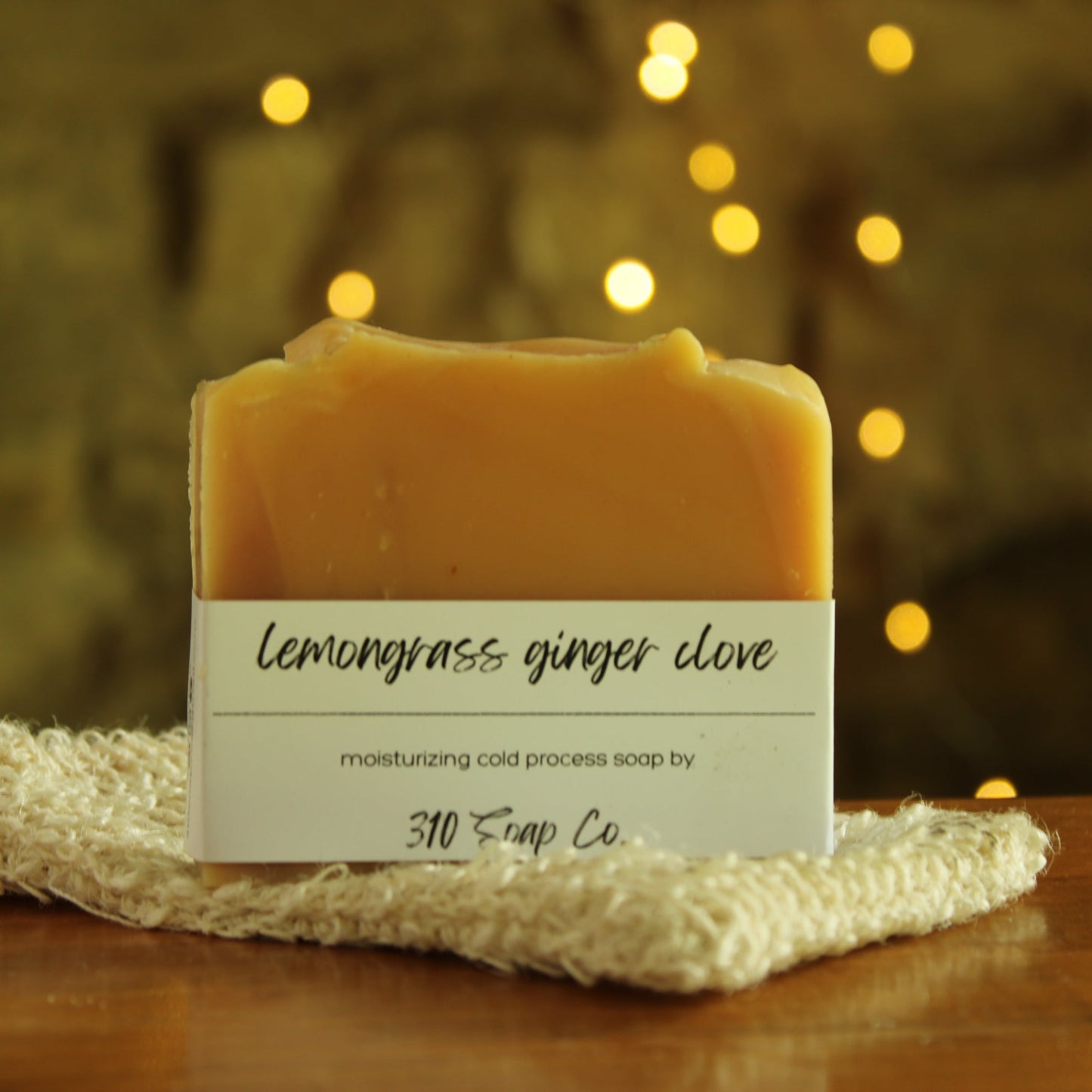 Lemongrass Ginger Clove Cold Process Soap | Bright, Uplifting | 310 Soap + Skin - 310skin